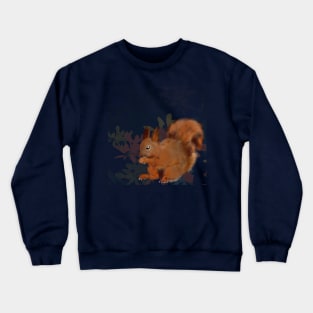 Autumn Squirrel Crewneck Sweatshirt